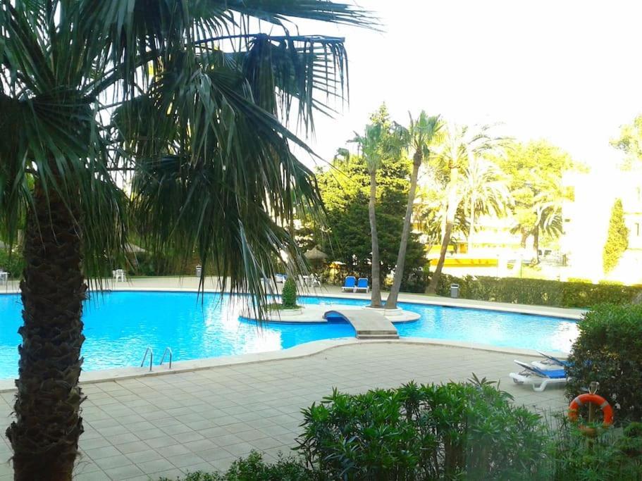 Piso Moderno Con Piscina Siesta 2 Appartement Port de Alcudia  Buitenkant foto